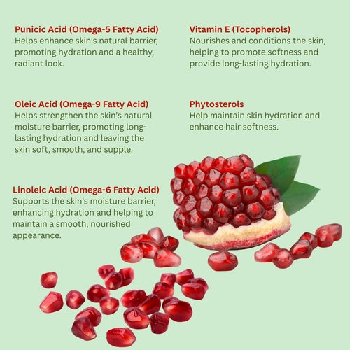 Pomegranate Oil (organic, cold pressed, unrefined)